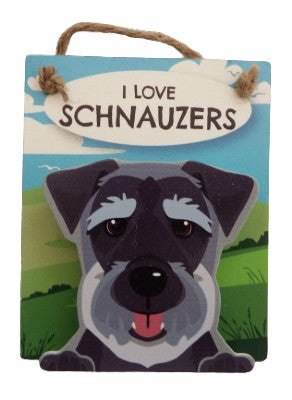 I love Schnauzers Pet Pegs