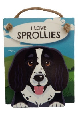 I Love Sprollies Pet pegs