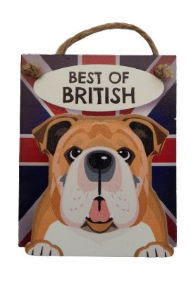Best of British Bull Dog Pet Pegs
