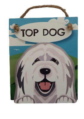 Top Dog Old English Sheep Dog Pet Peg
