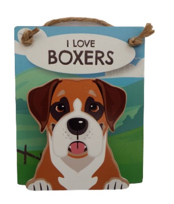 I Love Boxers Pet Pegs