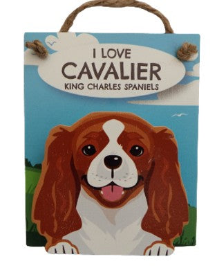 I Love Cavalier King Charles Spaniels Blenheim