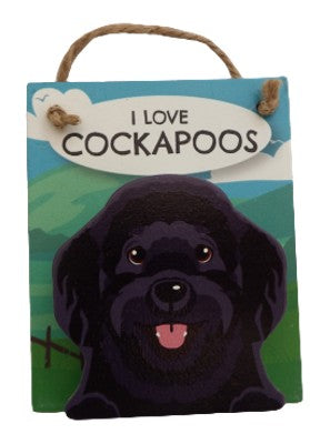 I Love Cockapoos Pet Pegs