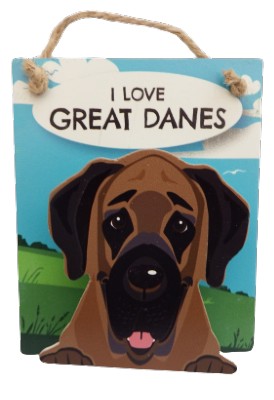 I Love Great Danes Pet Pegs