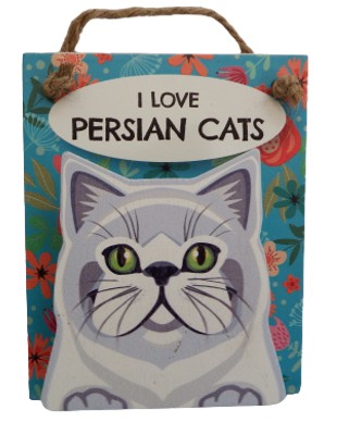I Love Persian Cats Pet Pegs
