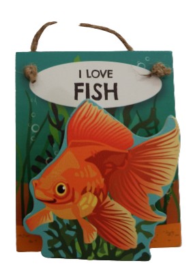 I Love Fish Pet PEgs
