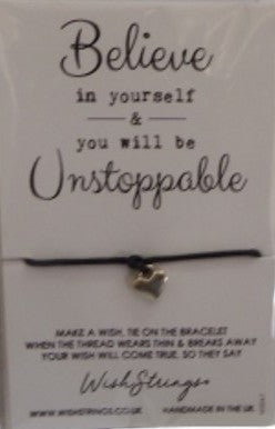 Believe in yourself wish strings