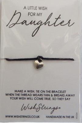 A little wish for my daughter wish string