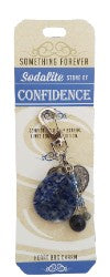 Sodalite Heart Bag Charm Something Forever Jewellery