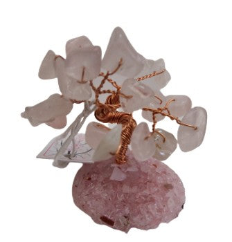 Rose Quartz Gem Tree