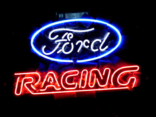 image Ford racing neon Sign pick up only