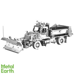 image Metal earth Freightliner 114SD Snow Plow