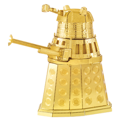image Metal Earth Dr Who Gold Dalek
