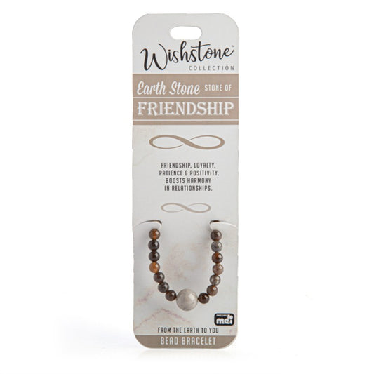 Earthstone Bead Bracelet Wishstone