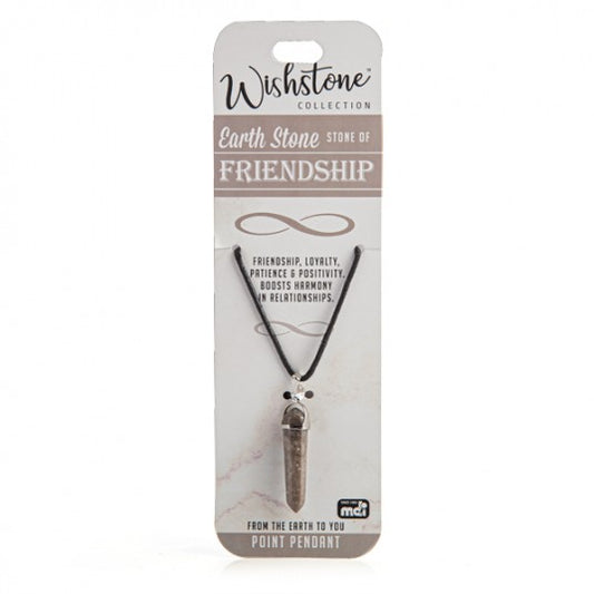 Earthstone Point Pendant wishstone