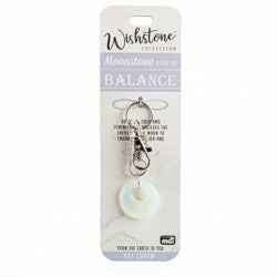 Moonstone Keycharm Wishstone