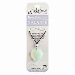 Moonstone Heart Pendant wishstone