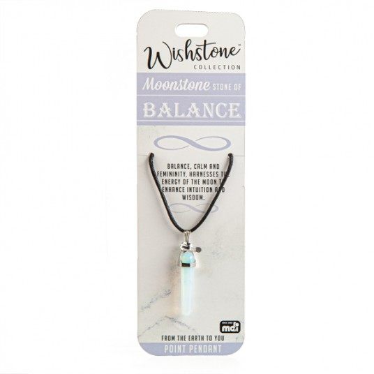 Moonstone Point Pendant Wishstone