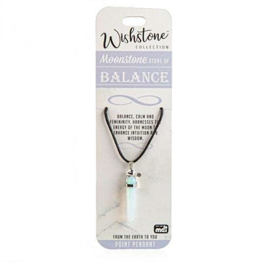 Moonstone Point Pendant Wishstone
