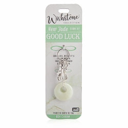 New jade KeyCharm wishstone