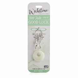 New jade KeyCharm wishstone