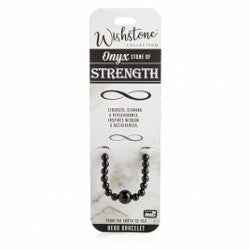 Onyx Bead Bracelet Wishstone