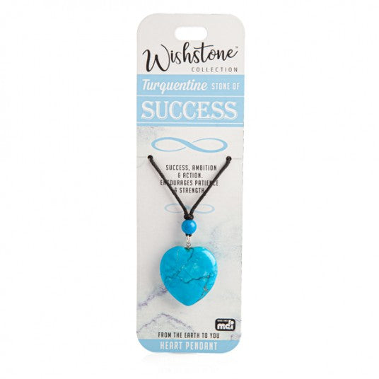 Turquentine Heart pendant Wishstone
