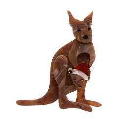 Joeys First christmas Erstwilder Brooch