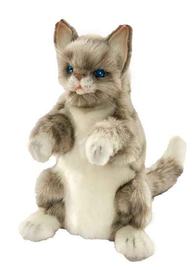 Grey Cat Hansa Hand Glove puppet