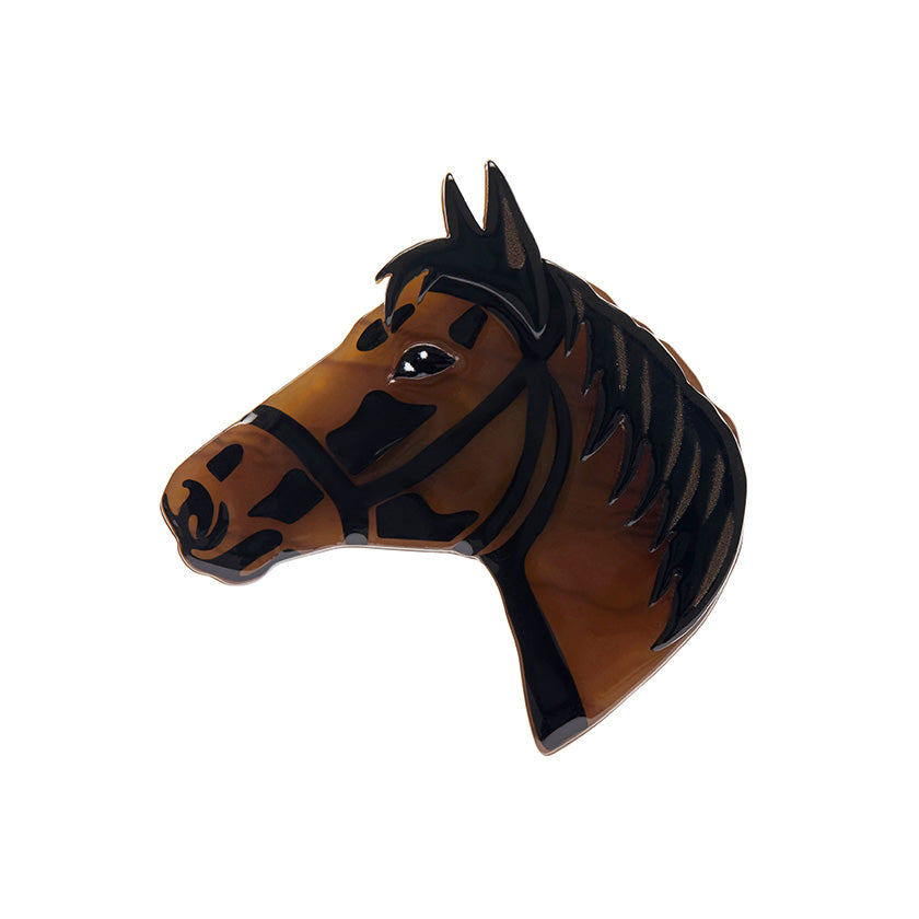 ANZAC Waler Horse Erstwilder Mini Brooch