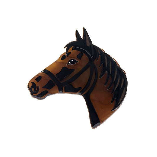 ANZAC Waler Horse Erstwilder Mini Brooch