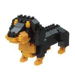 Nanoblocks miniature Daschund Dog