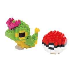 Caterpie & Pokeball pokemon nanoblocks