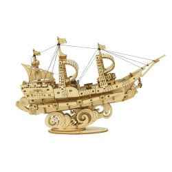 Rolife Sailing Ship 3D wooden Puzzle Model