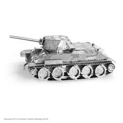 Metal Earth T 34 Tank model Kit