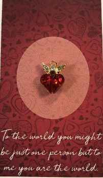 You are the world Guardian angel pin