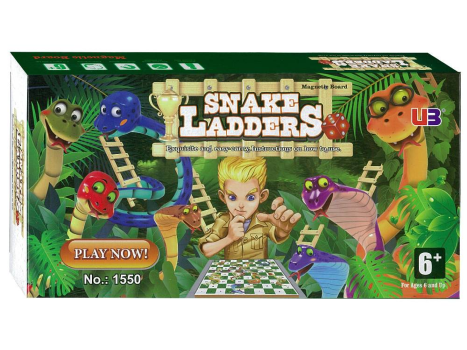 image Snakes and ladders magnetic 16cm
