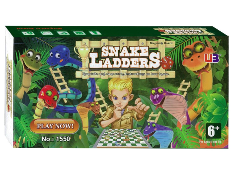 image Snakes  and ladders magnetic 16cm