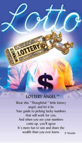 lottery Guardian Angel Pin