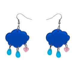 image Grumpy Bear Cloud Erstwilder  Care Bear Earrings