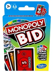 Monopoly Bid card Game