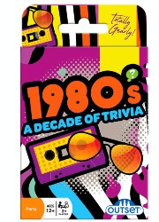 image 1980s A decade of trivia card game