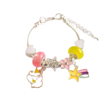 Lauren Hinkley Ruby Wish Charm Bracelet