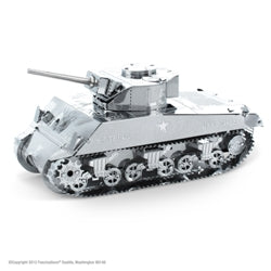 image Metal Earth Shermann Tank