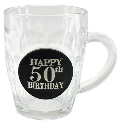 image DIMPLE STEIN BLACK BADGE 50th Birthday