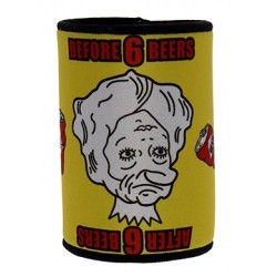 Before 6 beer After Stubby Holder