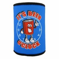 It's beer O Clock Stubby Holder