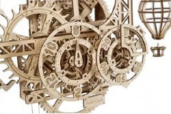 image ugears clock kit close up of clock face