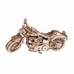 Wooden City Cruiser V-Twin Mechanical model Kit