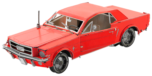 METAL EARTH 1965 FORD MUSTAG RED